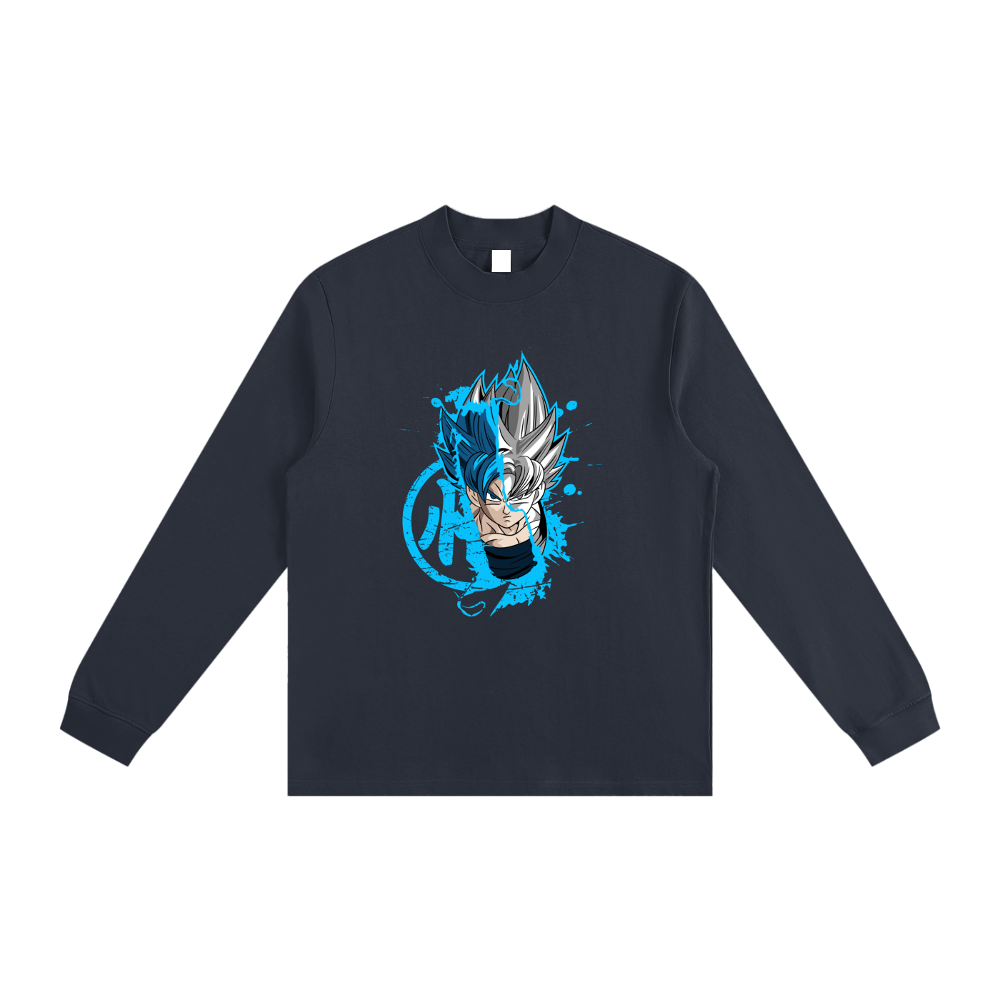 Anime Essential Non-Shrink Mock Neck Sweatshirt