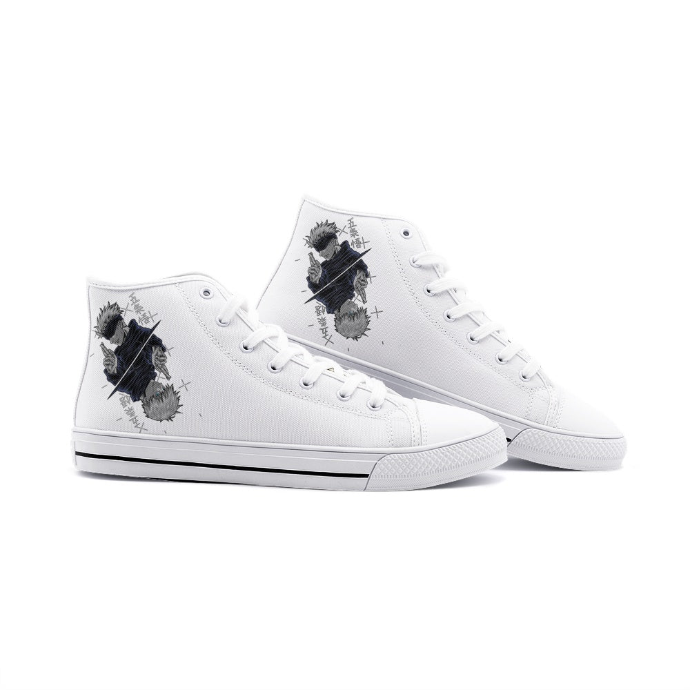 Gojo Satoru (Unisex High Top Canvas Shoes)