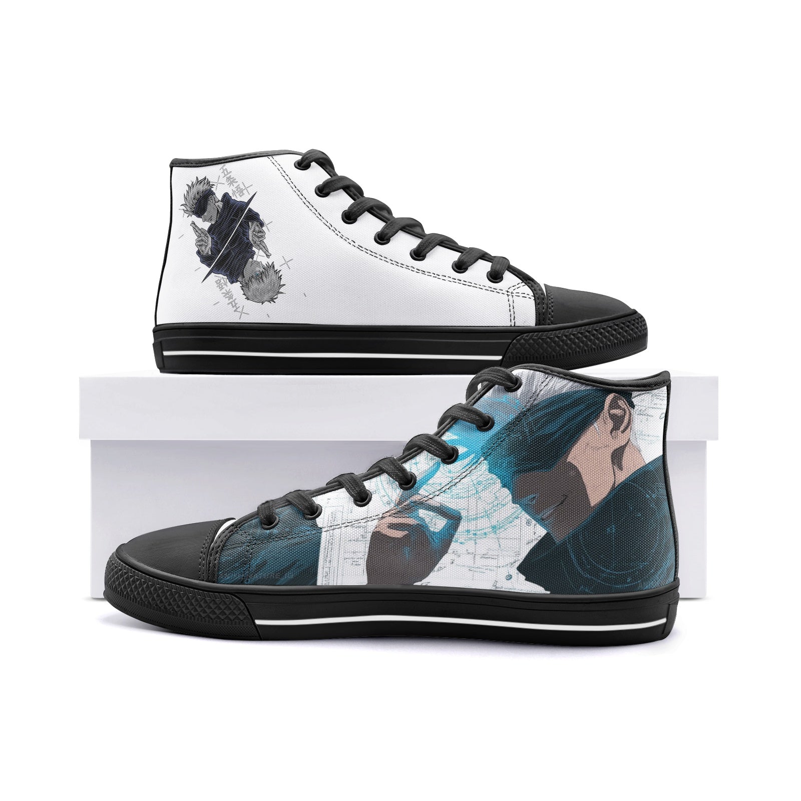 Gojo Satoru (Unisex High Top Canvas Shoes)