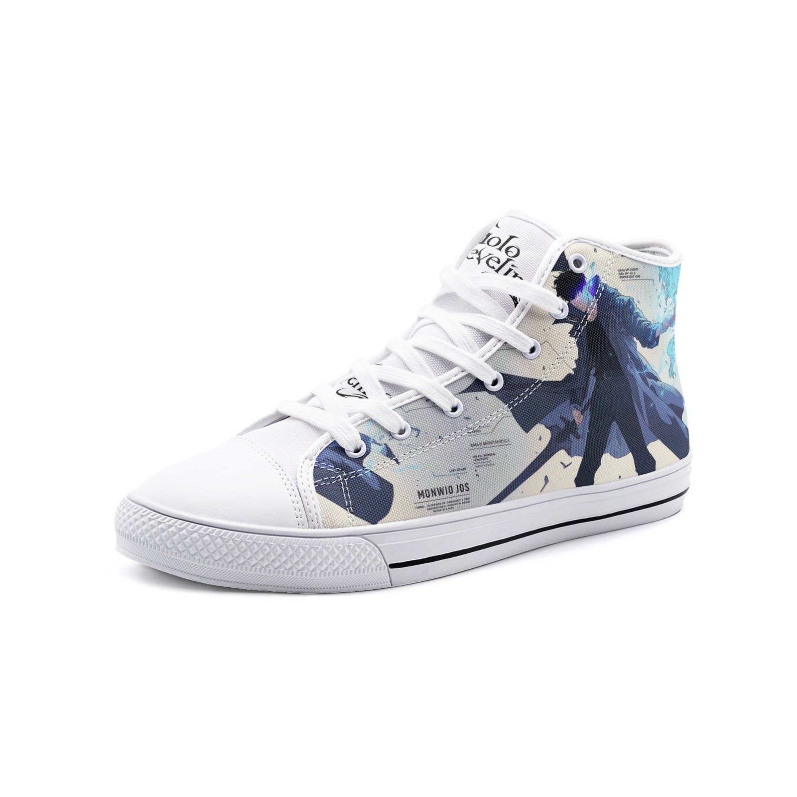 Solo Leveling (Unisex High Top Canvas Shoes)