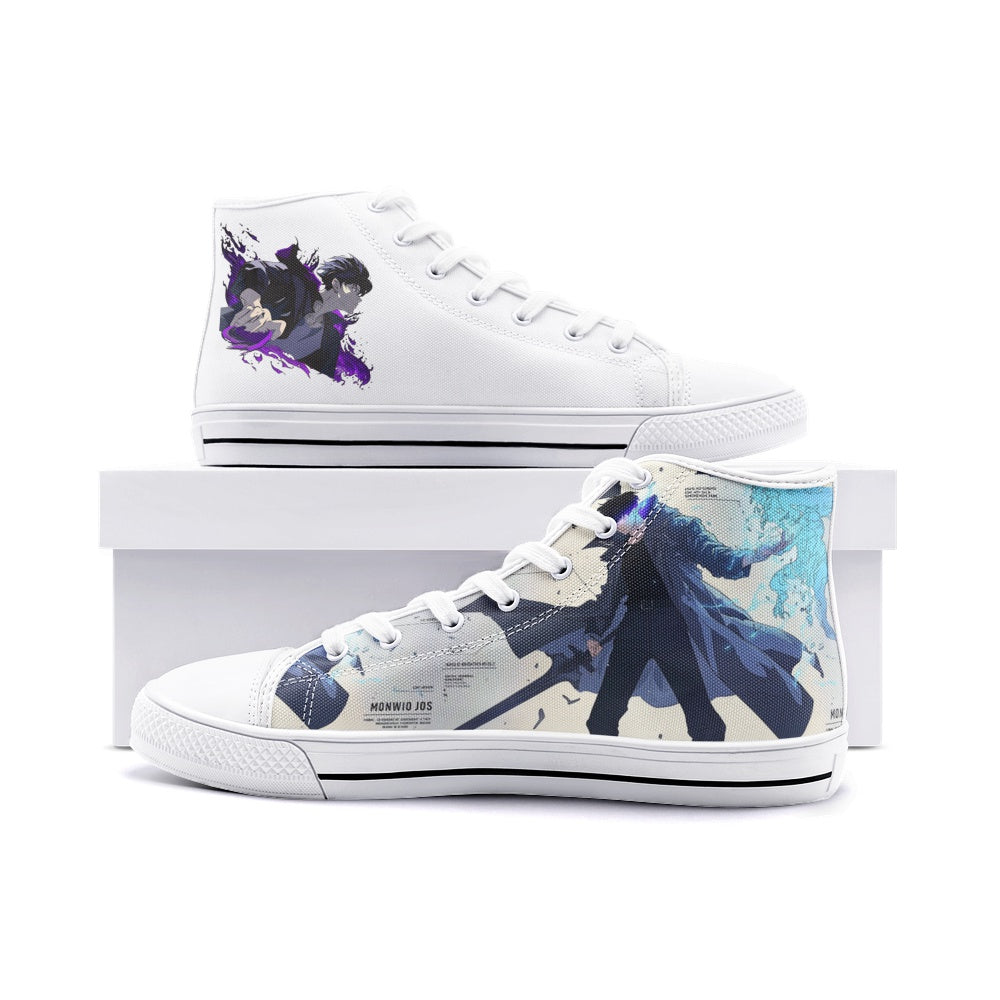 Solo Leveling (Unisex High Top Canvas Shoes)