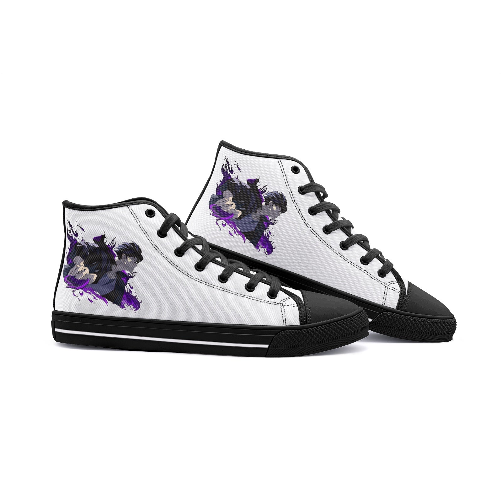 Solo Leveling (Unisex High Top Canvas Shoes)