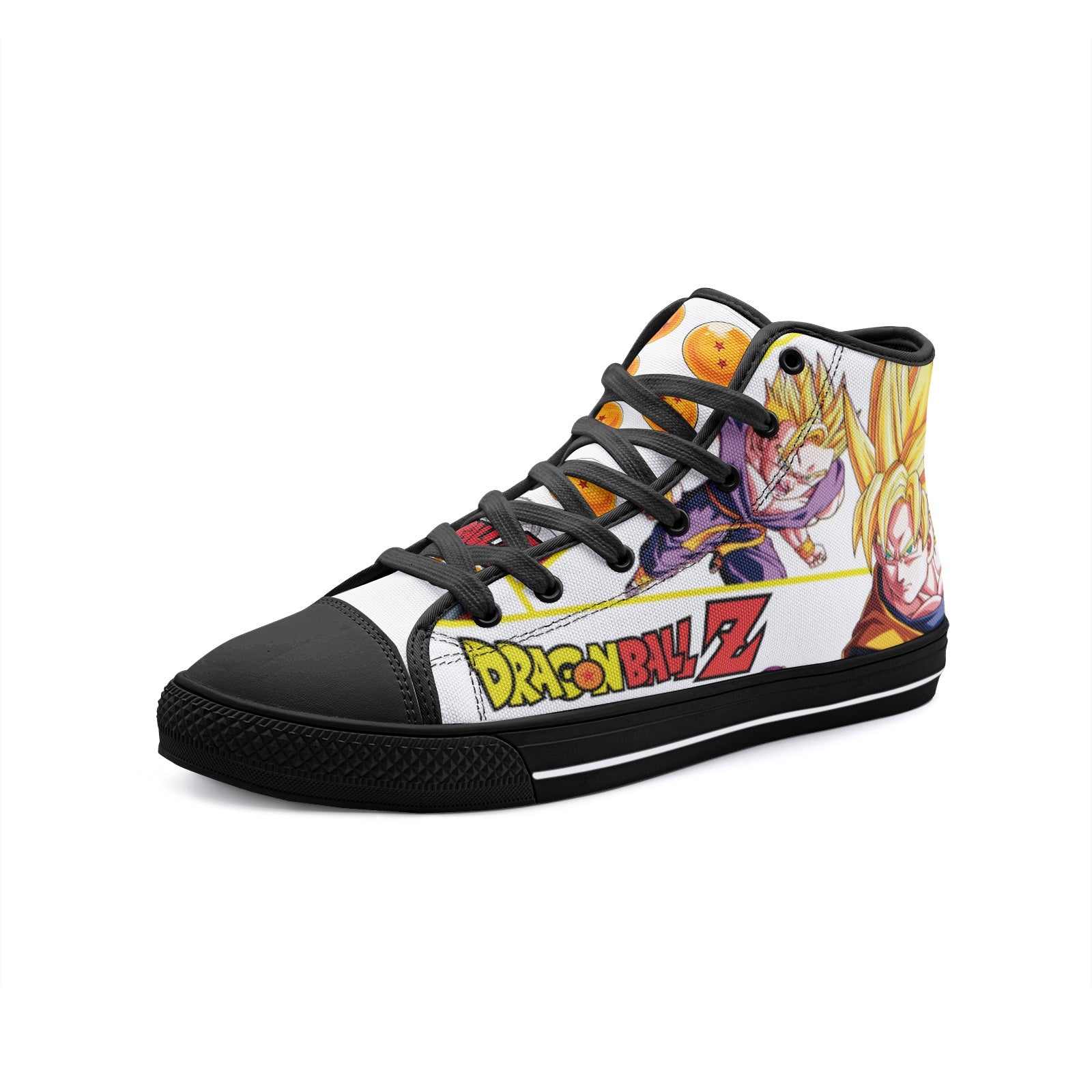 Dragon Ball Z (Unisex High Top Canvas Shoes)