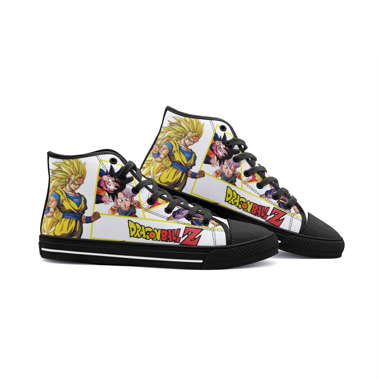 Dragon Ball Z (Unisex High Top Canvas Shoes)
