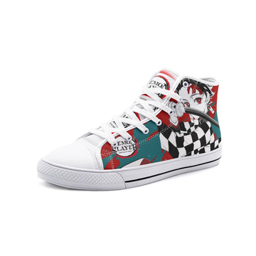 Demon Slayer (Unisex High Top Canvas Shoes)