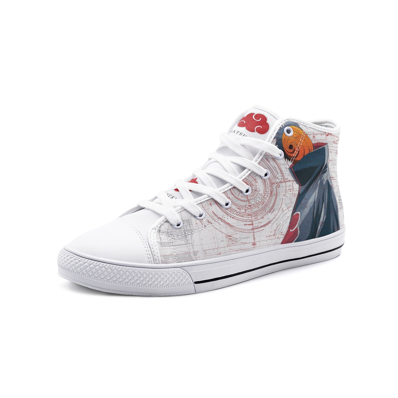 Akatsuki Tobi Unisex High Top Canvas Shoes