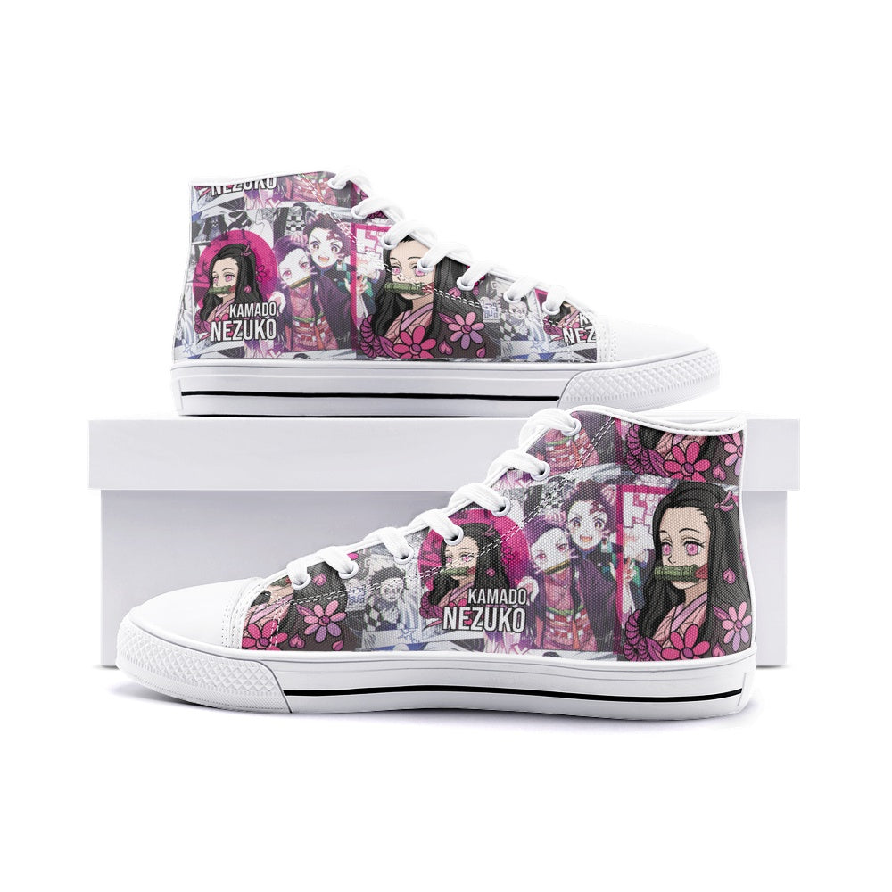 Demon Slayer (Unisex High Top Canvas Shoes)