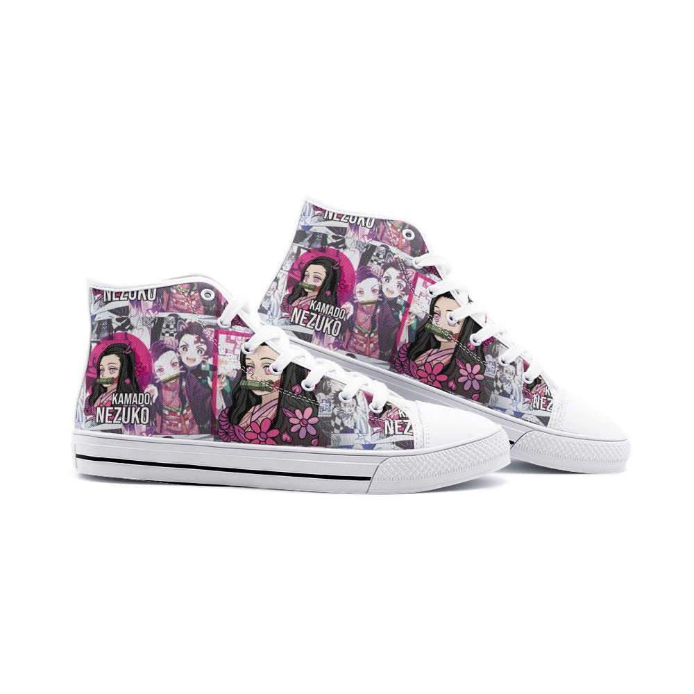 Demon Slayer (Unisex High Top Canvas Shoes)