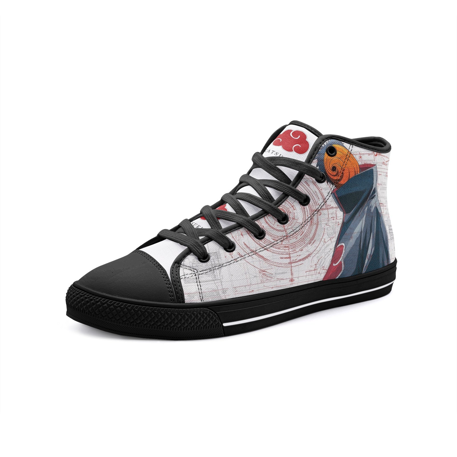 Akatsuki Tobi Unisex High Top Canvas Shoes