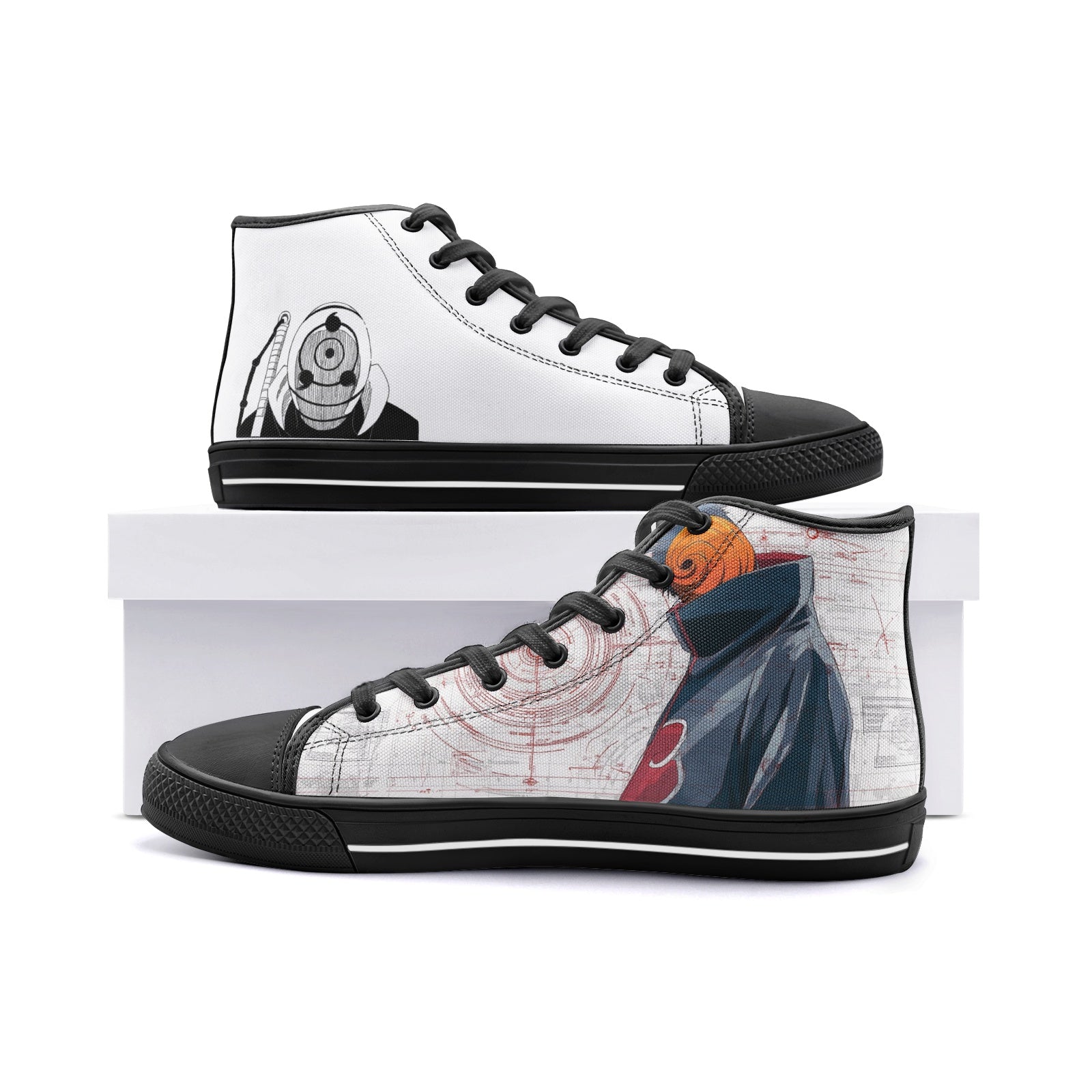 Akatsuki Tobi Unisex High Top Canvas Shoes