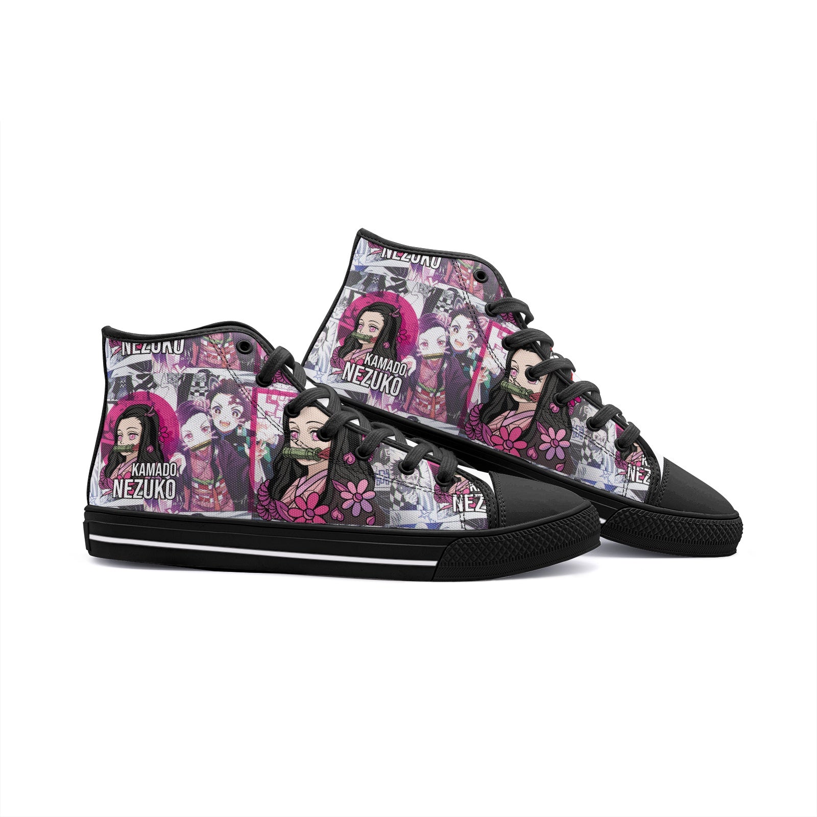 Demon Slayer (Unisex High Top Canvas Shoes)