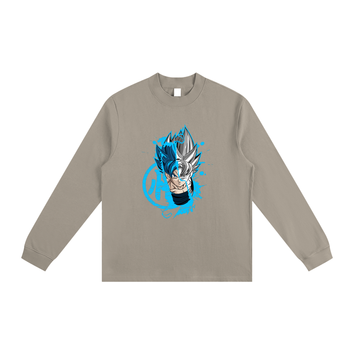 Anime Essential Non-Shrink Mock Neck Sweatshirt